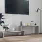 vidaXL Mobile TV Grigio Cemento 180x30x43 cm in Truciolato vidaXL Mobile TV Grigio Cemento 180x30x43 cm in Truciolato