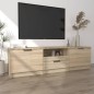 vidaXL Mobile per TV Rovere Sonoma 140x35x40cm Legno Multistrato