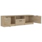 vidaXL Mobile per TV Rovere Sonoma 140x35x40cm Legno Multistrato