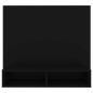 vidaXL Mobile TV a Muro Nero 102x23,5x90 cm in Truciolato vidaXL Mobile TV a Muro Nero 102x23,5x90 cm in Truciolato