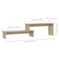 vidaXL Mobile Porta TV Rovere Sonoma 180x30x43 cm in Truciolato vidaXL Mobile Porta TV Rovere Sonoma 180x30x43 cm in Truciolato
