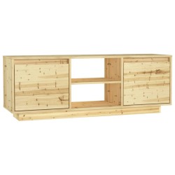 vidaXL Mobile Porta TV 110x30x40 cm in Legno Massello di Abete
