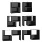 vidaXL Mobile TV Nero Lucido 104x30x52 cm in Truciolato vidaXL Mobile TV Nero Lucido 104x30x52 cm in Truciolato