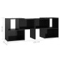 vidaXL Mobile TV Nero Lucido 104x30x52 cm in Truciolato vidaXL Mobile TV Nero Lucido 104x30x52 cm in Truciolato