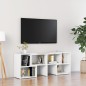vidaXL Mobile TV Bianco 104x30x52 cm inLegno Multistrato vidaXL Mobile TV Bianco 104x30x52 cm inLegno Multistrato