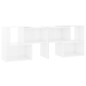 vidaXL Mobile TV Bianco 104x30x52 cm inLegno Multistrato vidaXL Mobile TV Bianco 104x30x52 cm inLegno Multistrato
