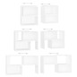 vidaXL Mobile TV Bianco 104x30x52 cm inLegno Multistrato vidaXL Mobile TV Bianco 104x30x52 cm inLegno Multistrato