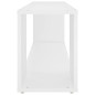 vidaXL Mobile Porta TV Bianco 100x24x32 cm in Legno Multistrato
