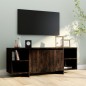 vidaXL Mobile Porta TV Rovere Fumo 130x35x50 cm in Truciolato vidaXL Mobile Porta TV Rovere Fumo 130x35x50 cm in Truciolato