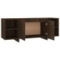 vidaXL Mobile Porta TV Rovere Fumo 130x35x50 cm in Truciolato vidaXL Mobile Porta TV Rovere Fumo 130x35x50 cm in Truciolato