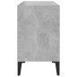 vidaXL Mobile TV con Gambe in Metallo Grigio Cemento 69,5x30x50 cm vidaXL Mobile TV con Gambe in Metallo Grigio Cemento 69,5x30x50 cm