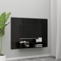 vidaXL Mobile TV a Muro Nero Lucido 135x23,5x90 cm in Truciolato vidaXL Mobile TV a Muro Nero Lucido 135x23,5x90 cm in Truciolato