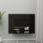 vidaXL Mobile TV a Muro Nero Lucido 135x23,5x90 cm in Truciolato vidaXL Mobile TV a Muro Nero Lucido 135x23,5x90 cm in Truciolato