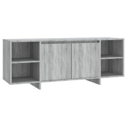 vidaXL Mobile Porta TV Grigio Sonoma 130x35x50 cm in Truciolato
