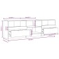 vidaXL Mobile per TV Bianco Lucido 150x33,5x45cm Legno Ingegnerizzato vidaXL Mobile per TV Bianco Lucido 150x33,5x45cm Legno Ingegnerizzato
