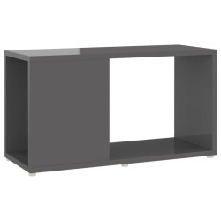 vidaXL Mobile TV Grigio Lucido 60x24x32 cm in Truciolato