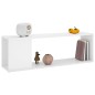 vidaXL Mobile TV Bianco Lucido 100x24x32 cm in Truciolato vidaXL Mobile TV Bianco Lucido 100x24x32 cm in Truciolato