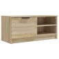 vidaXL Mobile Porta TV Rovere Sonoma 80x35x36,5cm in Legno Multistrato vidaXL Mobile Porta TV Rovere Sonoma 80x35x36,5cm in Legno Multistrato