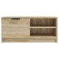vidaXL Mobile Porta TV Rovere Sonoma 80x35x36,5cm in Legno Multistrato vidaXL Mobile Porta TV Rovere Sonoma 80x35x36,5cm in Legno Multistrato