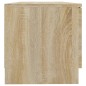 vidaXL Mobile Porta TV Rovere Sonoma 80x35x36,5cm in Legno Multistrato vidaXL Mobile Porta TV Rovere Sonoma 80x35x36,5cm in Legno Multistrato
