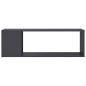 vidaXL Mobile TV Grigio 100x24x32 cm in Truciolato vidaXL Mobile TV Grigio 100x24x32 cm in Truciolato