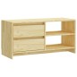 vidaXL Mobile Porta TV 80x31x39 cm in Legno Massello di Pino vidaXL Mobile Porta TV 80x31x39 cm in Legno Massello di Pino
