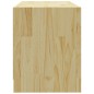 vidaXL Mobile Porta TV 80x31x39 cm in Legno Massello di Pino vidaXL Mobile Porta TV 80x31x39 cm in Legno Massello di Pino