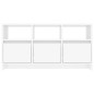vidaXL Mobile Porta TV Bianco Lucido 102x37,5x52,5 cm in Truciolato vidaXL Mobile Porta TV Bianco Lucido 102x37,5x52,5 cm in Truciolato