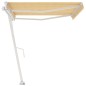 Tenda da Sole Autoportante Automatica 450x300 cm Gialla Bianca Tenda da Sole Autoportante Automatica 450x300 cm Gialla Bianca