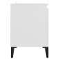 vidaXL Mobile TV con Gambe in Metallo Bianco 103,5x30x50 cm vidaXL Mobile TV con Gambe in Metallo Bianco 103,5x30x50 cm