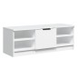 vidaXL Mobile Porta TV Bianco 102x35,5x36,5 cm in Legno Multistrato vidaXL Mobile Porta TV Bianco 102x35,5x36,5 cm in Legno Multistrato