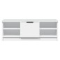 vidaXL Mobile Porta TV Bianco 102x35,5x36,5 cm in Legno Multistrato vidaXL Mobile Porta TV Bianco 102x35,5x36,5 cm in Legno Multistrato
