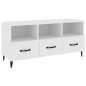 vidaXL Mobile Porta TV Bianco 102x35x50 cm in Legno Multistrato