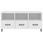 vidaXL Mobile Porta TV Bianco 102x35x50 cm in Legno Multistrato