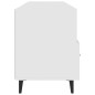 vidaXL Mobile Porta TV Bianco 102x35x50 cm in Legno Multistrato