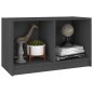 vidaXL Mobile Porta TV Grigio 70x33x42 cm in Legno Massello di Pino vidaXL Mobile Porta TV Grigio 70x33x42 cm in Legno Massello di Pino