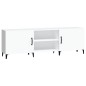 vidaXL Mobile Porta TV Bianco 150x30x50 cm in Legno Multistrato vidaXL Mobile Porta TV Bianco 150x30x50 cm in Legno Multistrato