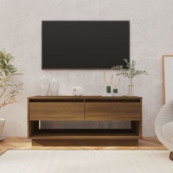 vidaXL Mobile TV Rovere Marrone 102x41x44 cm in Truciolato