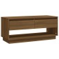 vidaXL Mobile TV Rovere Marrone 102x41x44 cm in Truciolato vidaXL Mobile TV Rovere Marrone 102x41x44 cm in Truciolato