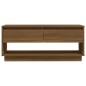 vidaXL Mobile TV Rovere Marrone 102x41x44 cm in Truciolato vidaXL Mobile TV Rovere Marrone 102x41x44 cm in Truciolato