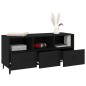 vidaXL Mobile Porta TV Nero 102x35x50 cm in Legno Multistrato vidaXL Mobile Porta TV Nero 102x35x50 cm in Legno Multistrato