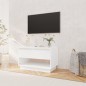 vidaXL Mobile TV Bianco 70x41x44 cm in Truciolato vidaXL Mobile TV Bianco 70x41x44 cm in Truciolato