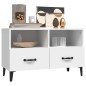 vidaXL Mobile Porta TV Bianco 80x36x50 cm in Legno Multistrato vidaXL Mobile Porta TV Bianco 80x36x50 cm in Legno Multistrato
