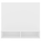vidaXL Mobile TV a Muro Bianco 102x23,5x90 cm in Legno Multistrato vidaXL Mobile TV a Muro Bianco 102x23,5x90 cm in Legno Multistrato