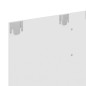 vidaXL Mobile TV a Muro Bianco 102x23,5x90 cm in Legno Multistrato vidaXL Mobile TV a Muro Bianco 102x23,5x90 cm in Legno Multistrato