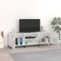 vidaXL Mobile Porta TV Bianco Lucido 150x30x50 cm in Legno Multistrato vidaXL Mobile Porta TV Bianco Lucido 150x30x50 cm in Legno Multistrato