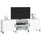 vidaXL Mobile Porta TV Bianco Lucido 150x30x50 cm in Legno Multistrato vidaXL Mobile Porta TV Bianco Lucido 150x30x50 cm in Legno Multistrato