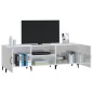 vidaXL Mobile Porta TV Bianco Lucido 150x30x50 cm in Legno Multistrato vidaXL Mobile Porta TV Bianco Lucido 150x30x50 cm in Legno Multistrato