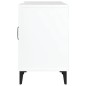 vidaXL Mobile Porta TV Bianco Lucido 150x30x50 cm in Legno Multistrato vidaXL Mobile Porta TV Bianco Lucido 150x30x50 cm in Legno Multistrato