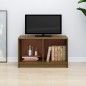 vidaXL Mobile Porta TV Marrone Miele 70x33x42 cm in Legno di Pino vidaXL Mobile Porta TV Marrone Miele 70x33x42 cm in Legno di Pino